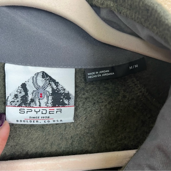 Spyder Full Zip Jacket Men's Medium - Picture 3 of 8